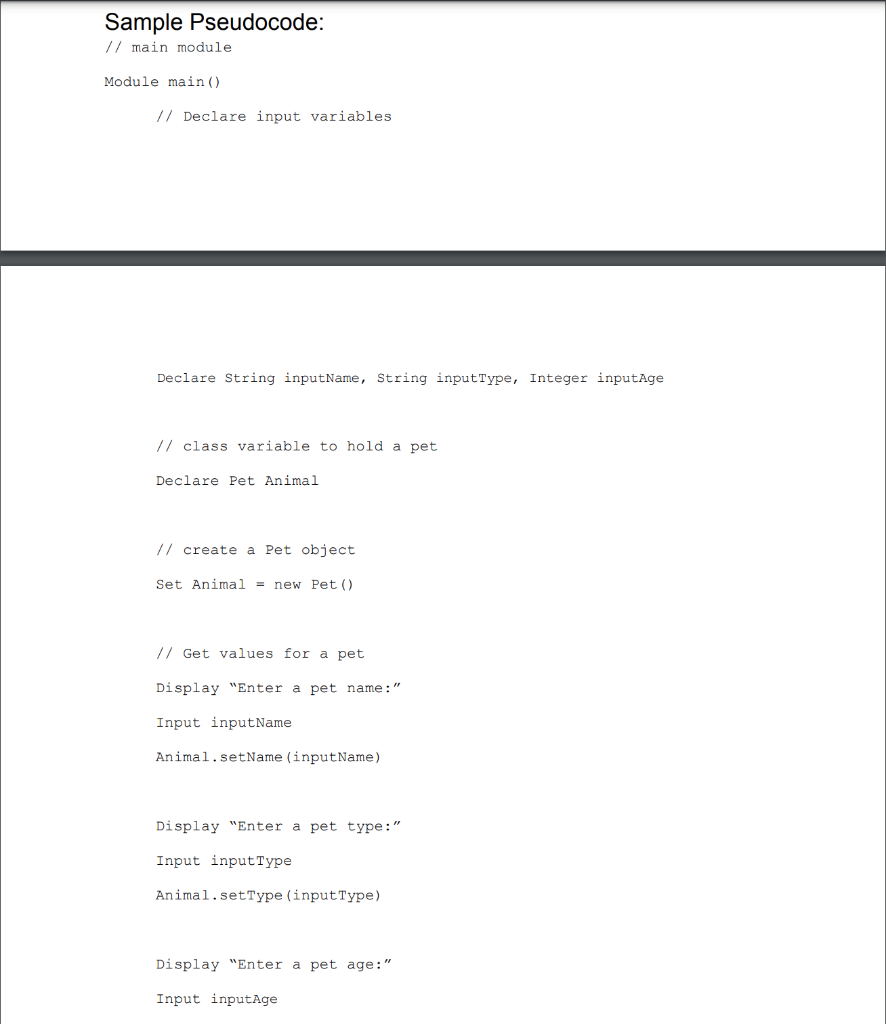 Solved I have the Pseudocode and Flow Chart. I need help | Chegg.com