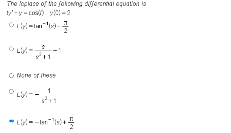 Solved The Properties That Could Be Used To Find Laplace Of 