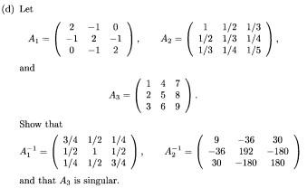 Solved (d) Let | Chegg.com