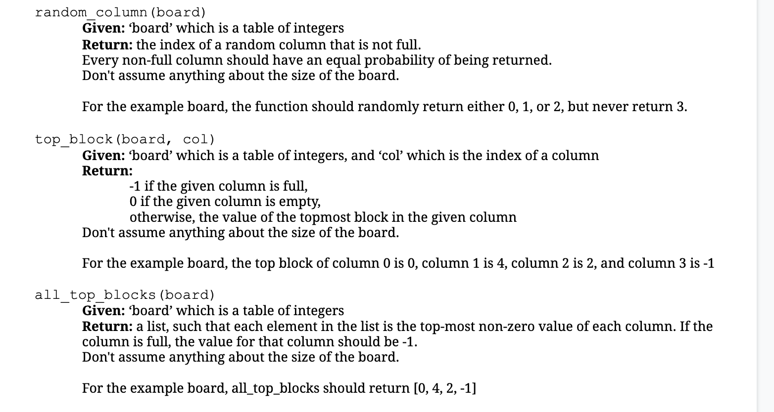 Solved Section 1: The Game- IN PYTHON ONLY THANKS Block-2048 | Chegg.com