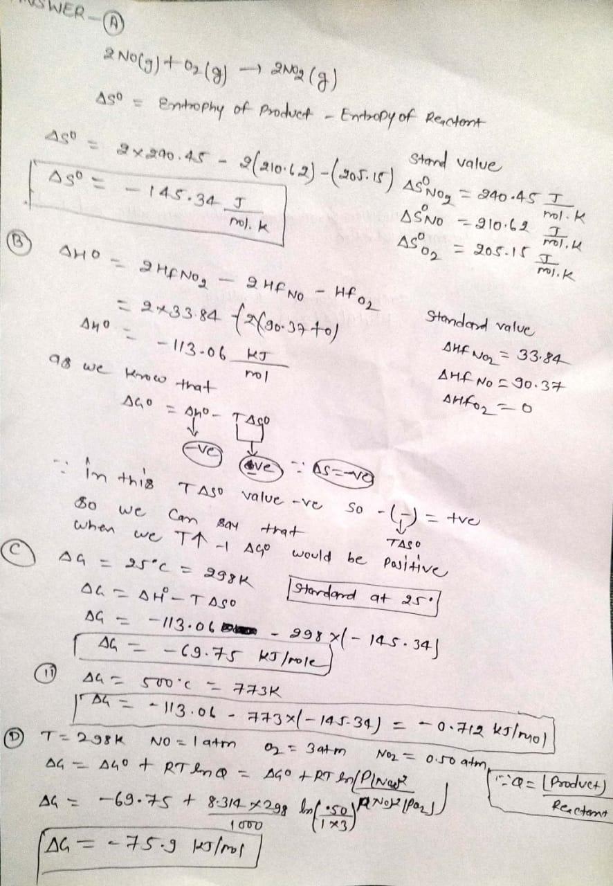 Solved The Following Equation Shows The Oxidation Of 