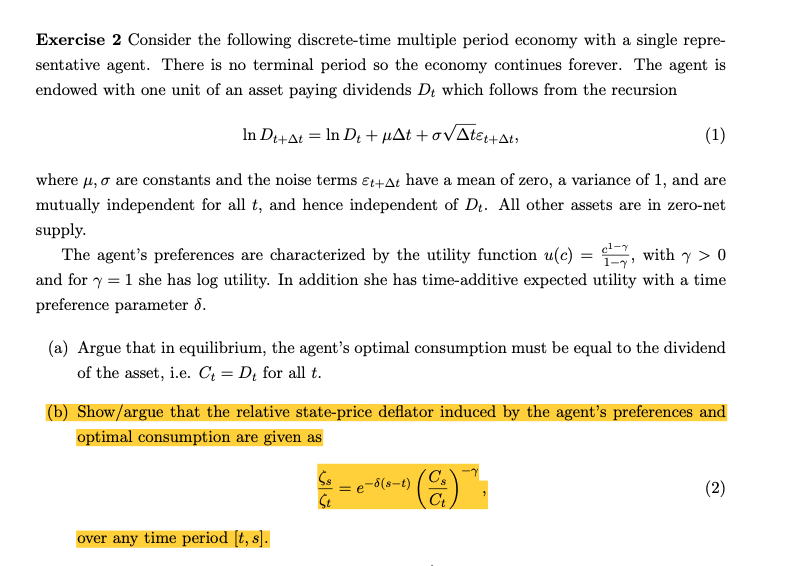 Solved Please Answer Question B In Exercise 2 Exercise | Chegg.com