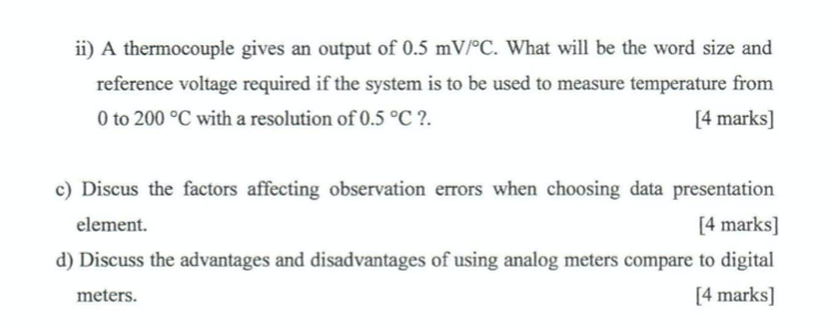 Multimeter Quote Paper 2. a) A digital multimeter with an accuracy quoted in | Chegg.com