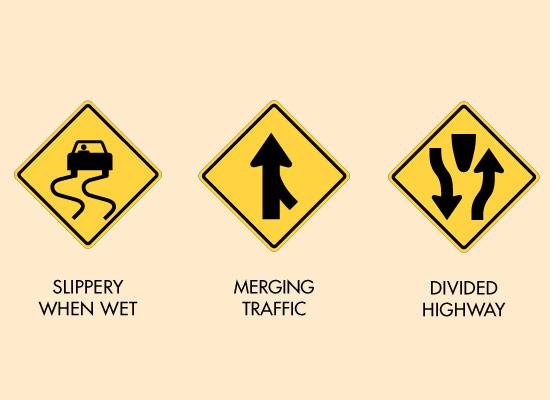 Drivers Ed Road Signs Flashcards Chegg Com