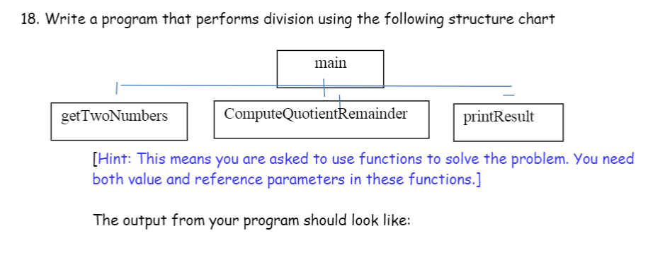 Solved I need help with program, we are supposed to follow | Chegg.com