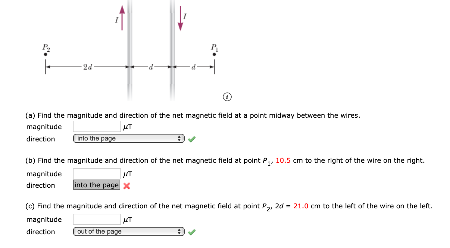 Solved The Two Wires Shown In The Figure Below Are Separated Chegg Solved The Two Wires Shown In The Figure Below Are Separated Chegg