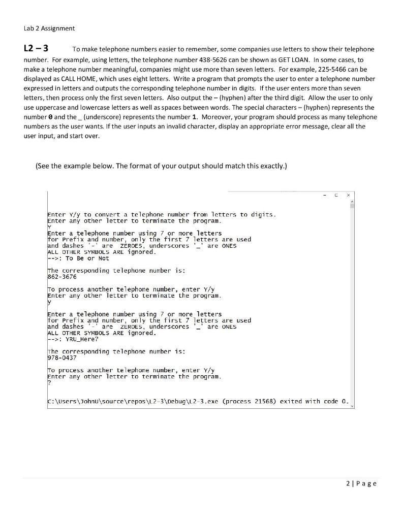 To make telephone numbers easier to remember, some | Chegg.com