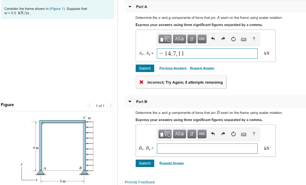 Solved Consider The Frame Shown In (Figure 1). Suppose That | Chegg.com