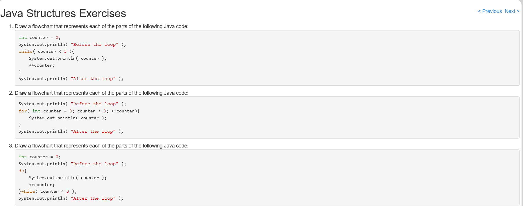 Solved Java Structures Exercises 1. Draw a | Chegg.com