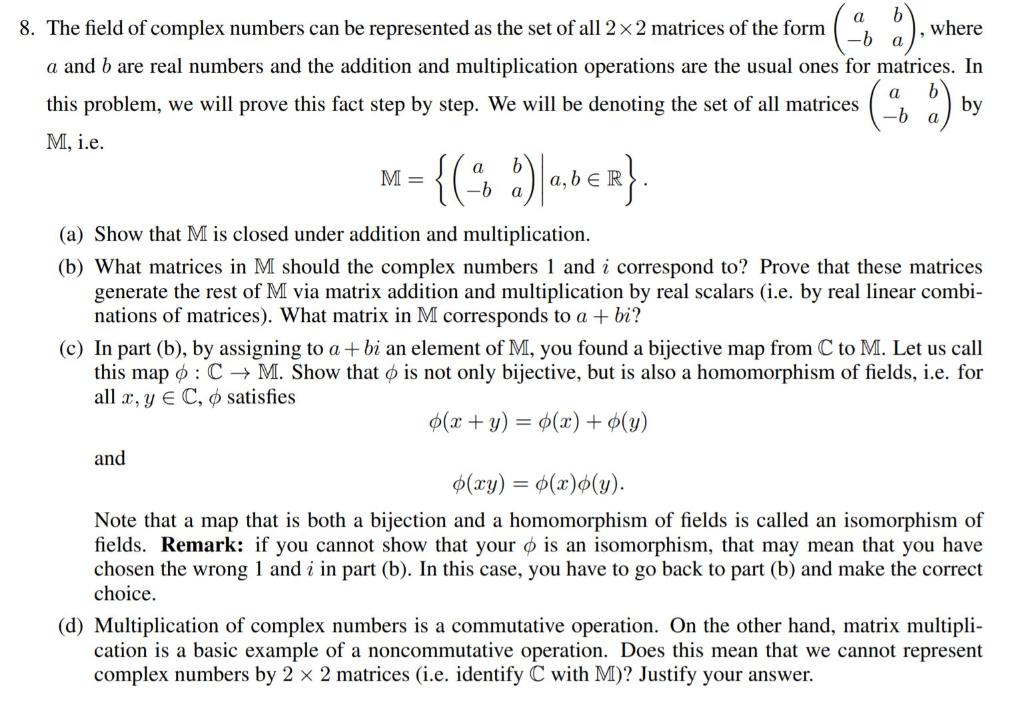 Solved This Is For A Graduate Math Class. Please Be As | Chegg.com