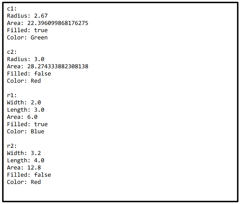 Solved Use jGRASPProblem 1: Complete a properly encapsulated | Chegg.com