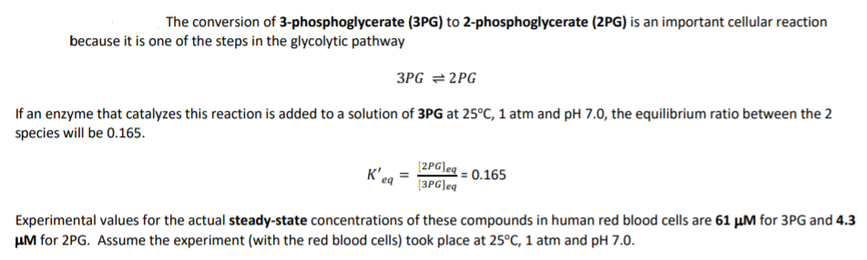 Solved The conversion of 3-phosphoglycerate (3PG) to | Chegg.com