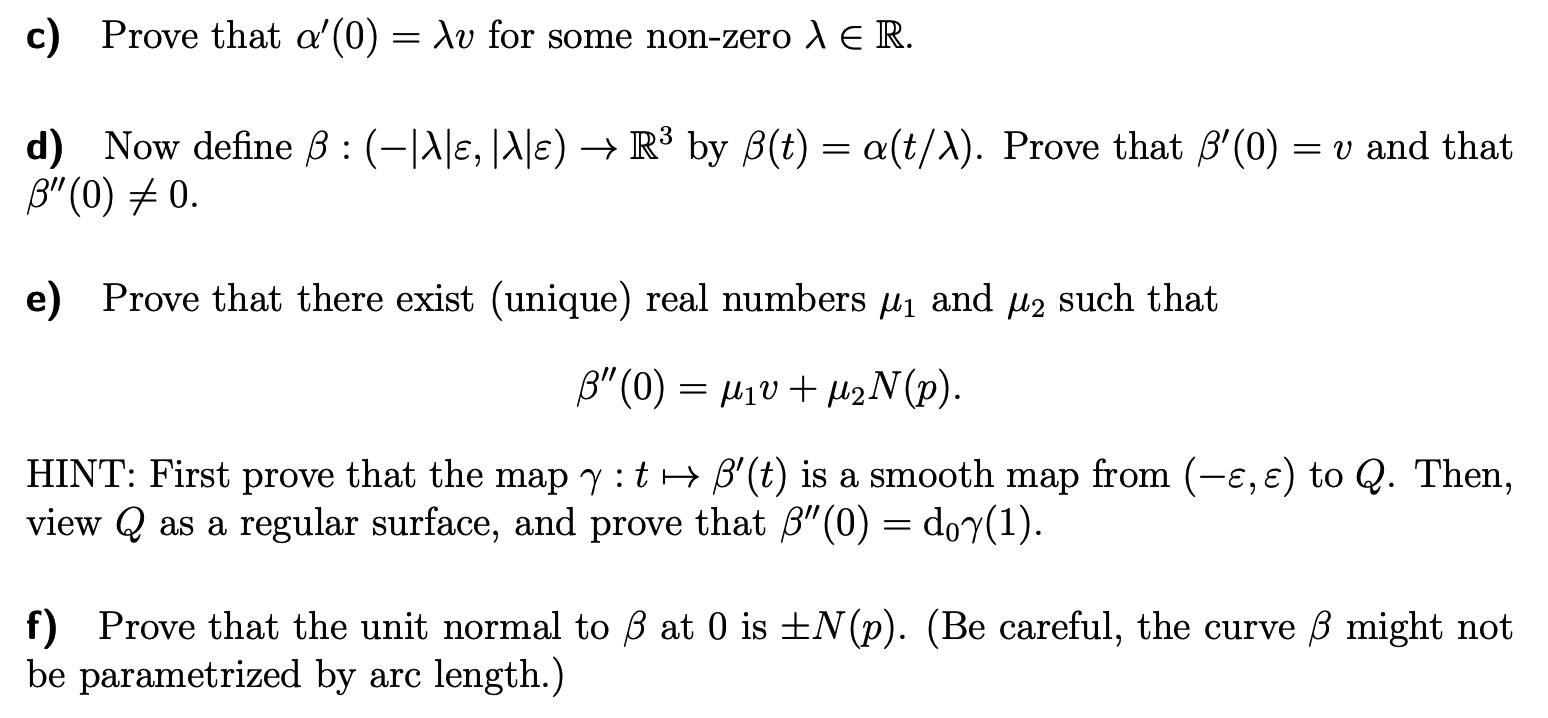 Problem 1 Let S Cr3 Be An Orientable Regular Surf Chegg Com