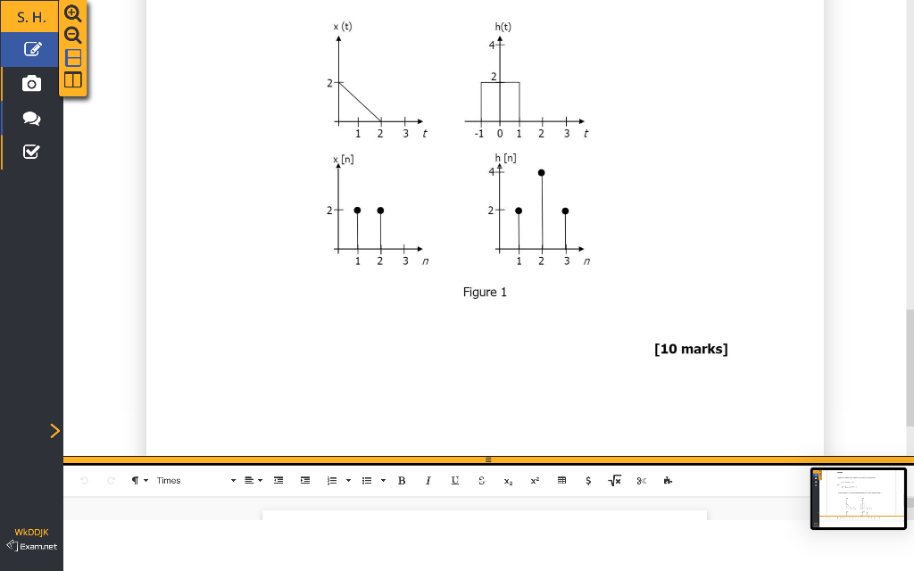 Solved S H Question O De Compute And Plot The Output Re Chegg Com