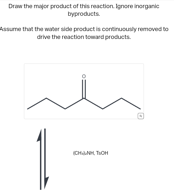 Solved Draw the major product of this reaction. Ignore | Chegg.com