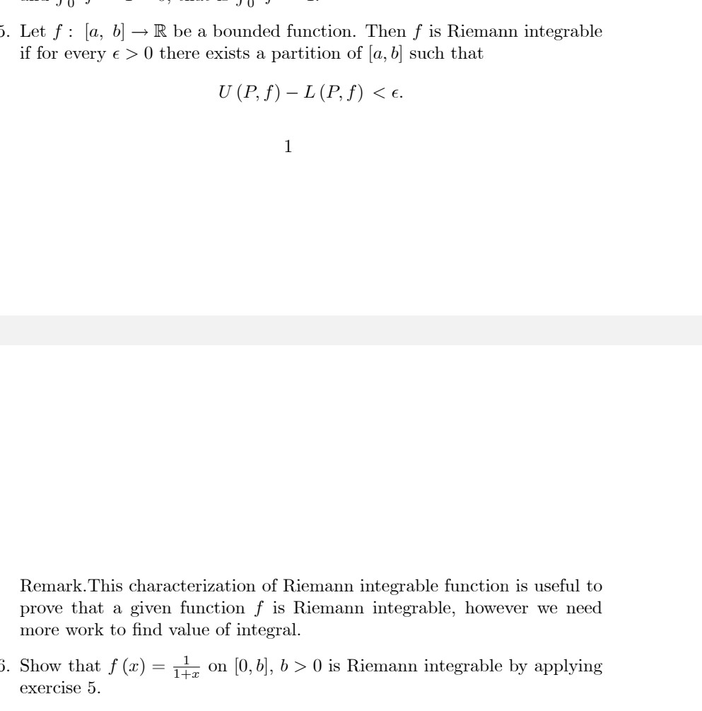 Solved 5 Let F A B R Be A Bounded Function Then Chegg Com