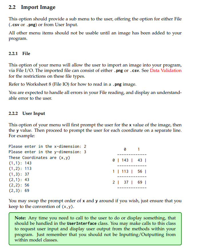 You are working on a program to detect horizontal and | Chegg.com
