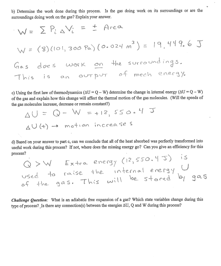 Solved Example: 2 moles of an ideal gas are initially at a | Chegg.com