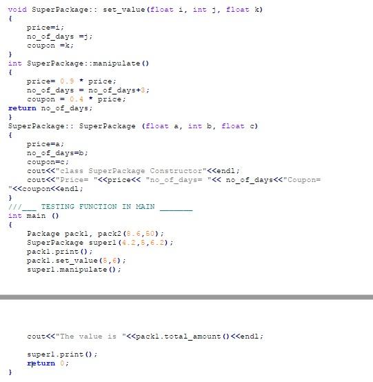 Solved Q2. [CLO-2] Read and understand the following code(s) | Chegg.com