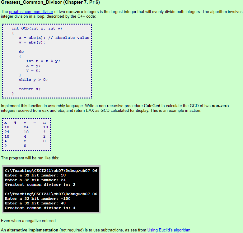 Solved Please help, code must be in assembly language | Chegg.com