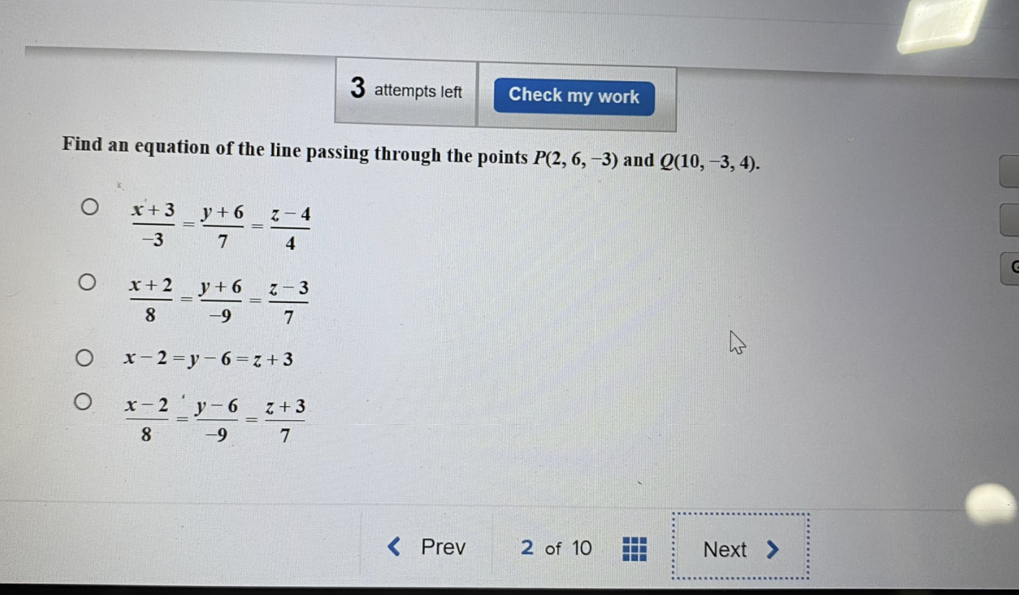 Solved Saved Help 3 attempts left Check my work Find the | Chegg.com