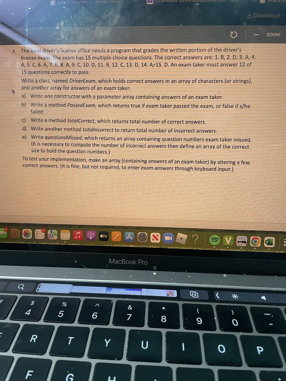 Solved 3. The local driver's license -ffice needs a program | Chegg.com