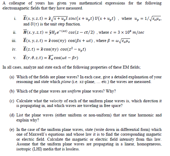 Solved A Colleague Of Yours Has Given You Mathematical Ex Chegg Com