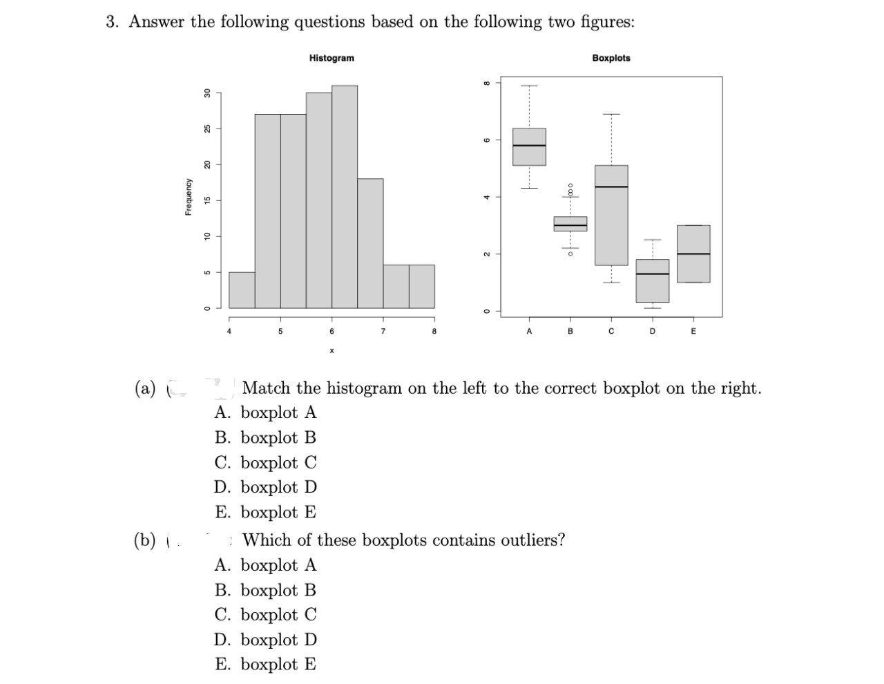 Solved 3. Answer the following questions based on the | Chegg.com
