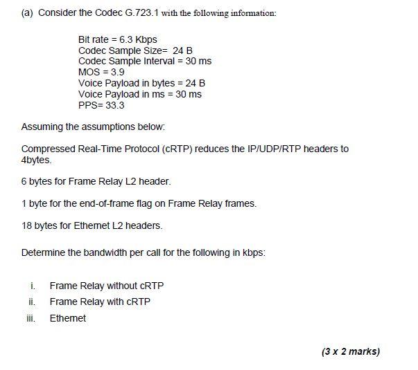 Solved work all parts and show all calculations and related | Chegg.com