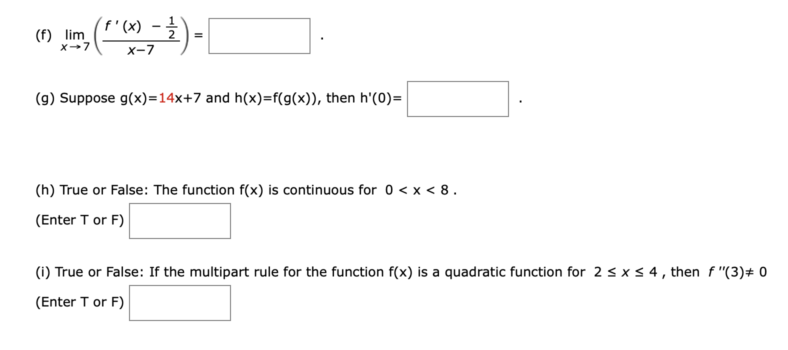 Solved Here is the graph of a multipart function on the | Chegg.com
