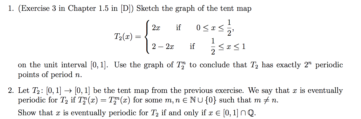 Solved please help me for #2)! (the previous exercise is #1 | Chegg.com