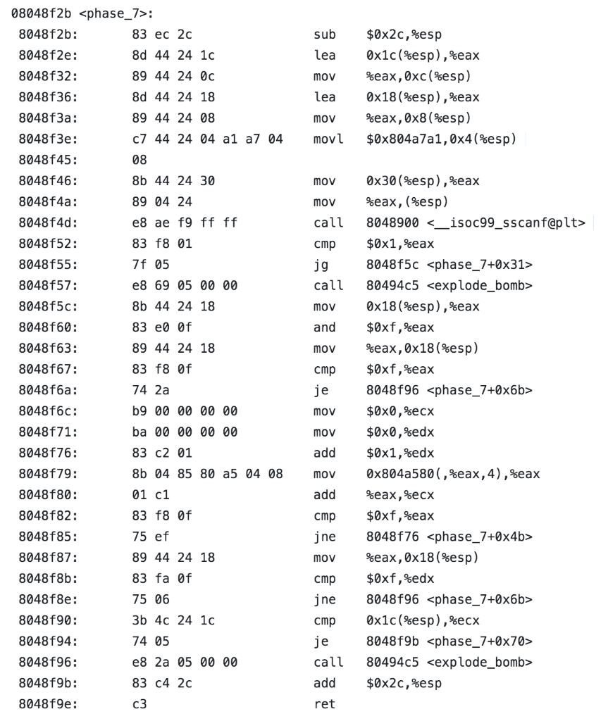 Can someone please explain this assembly x86 program | Chegg.com