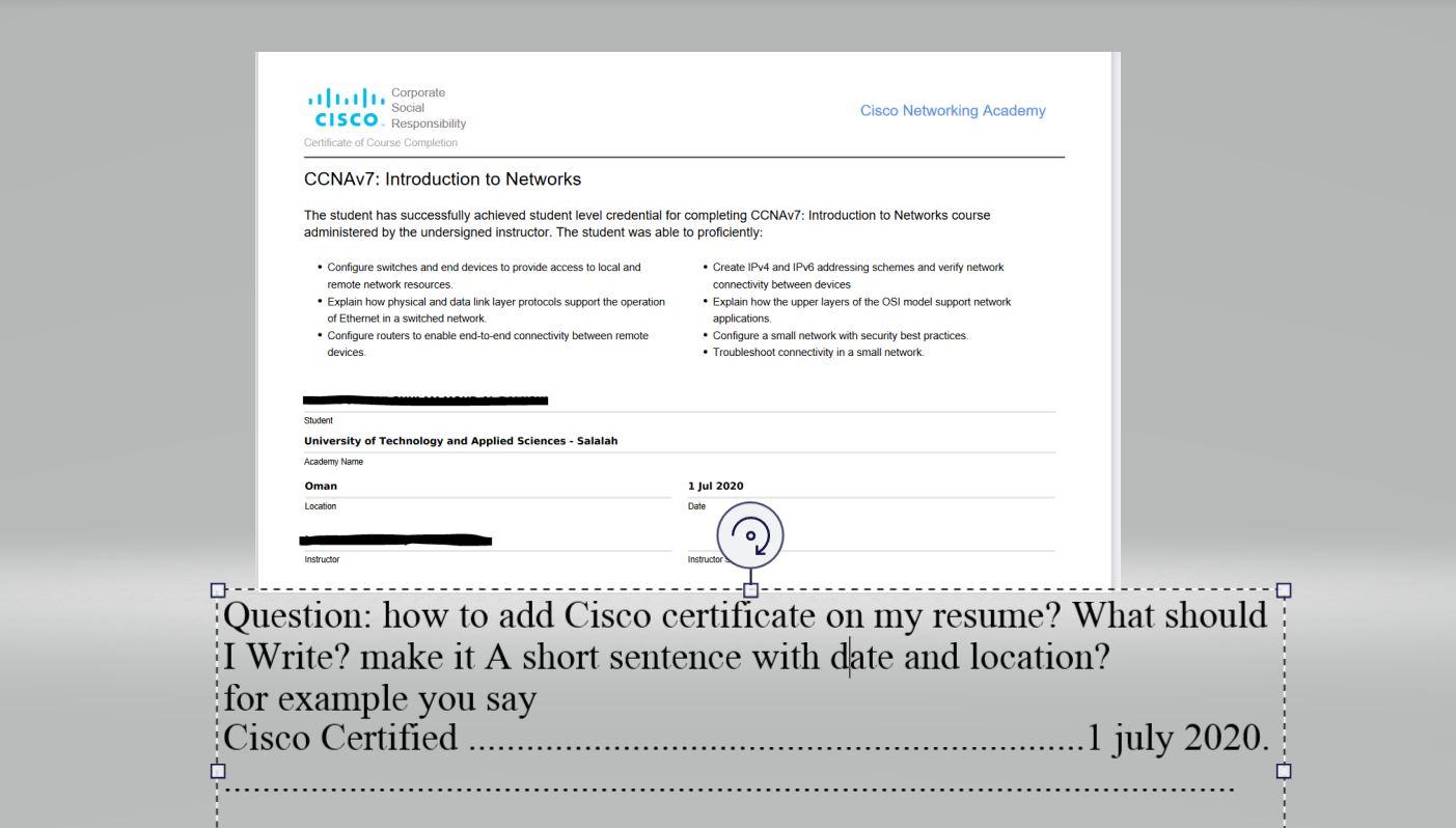 Solved CCNAv7: Introduction To Networks The Student Has | Chegg.com