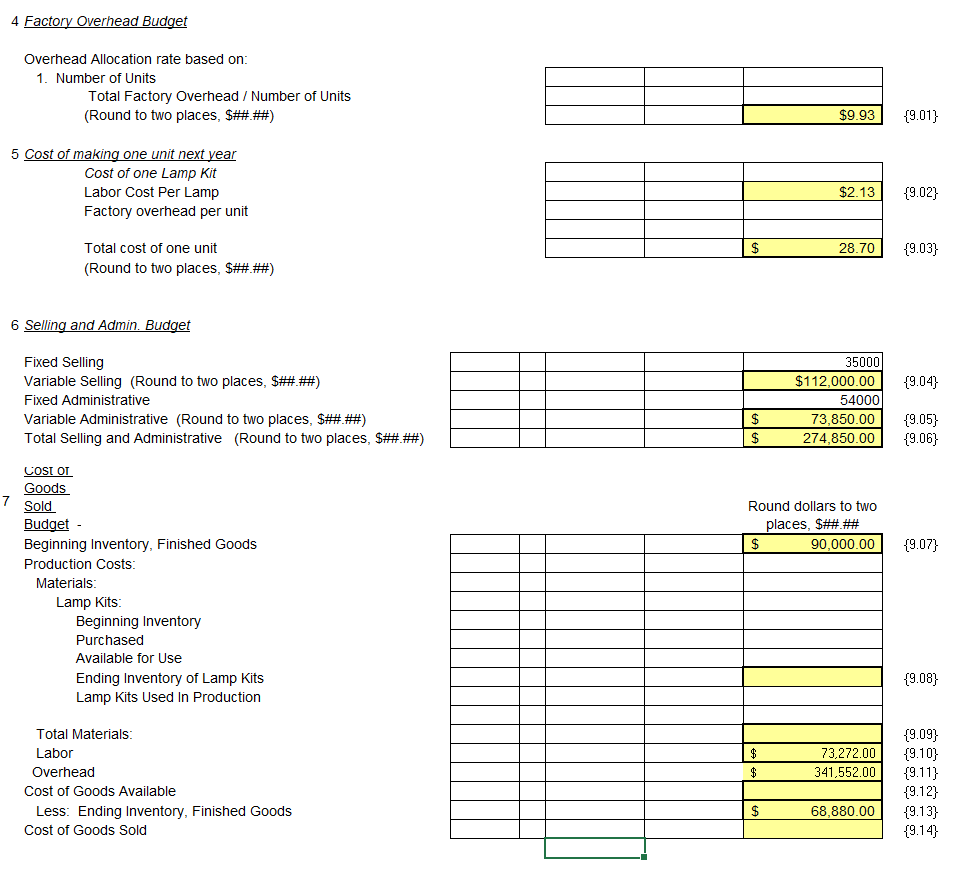 Solved I See The Light Projected Balance Sheet As of | Chegg.com