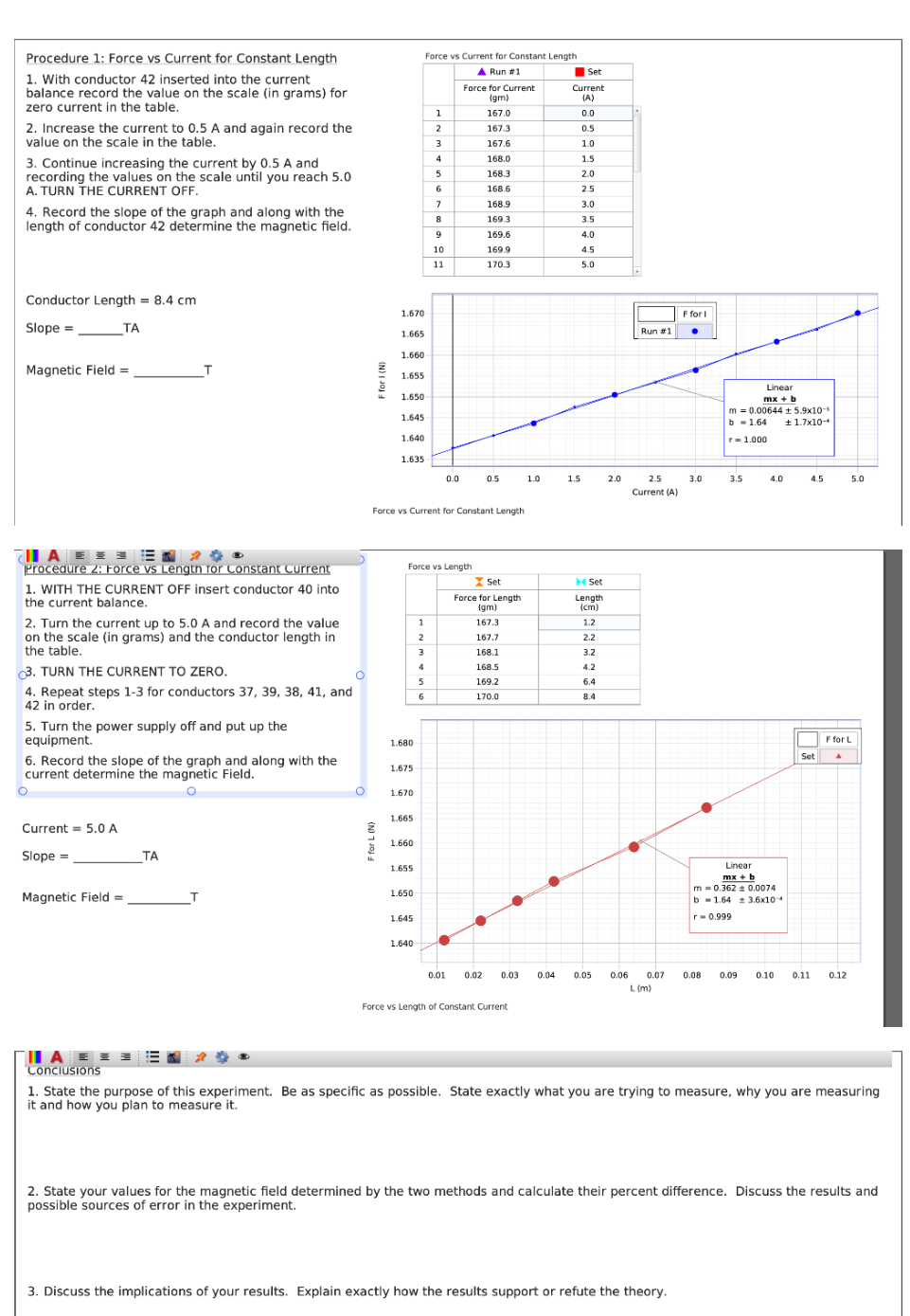 Solved A straight current-carrying conductor of length (L) | Chegg.com
