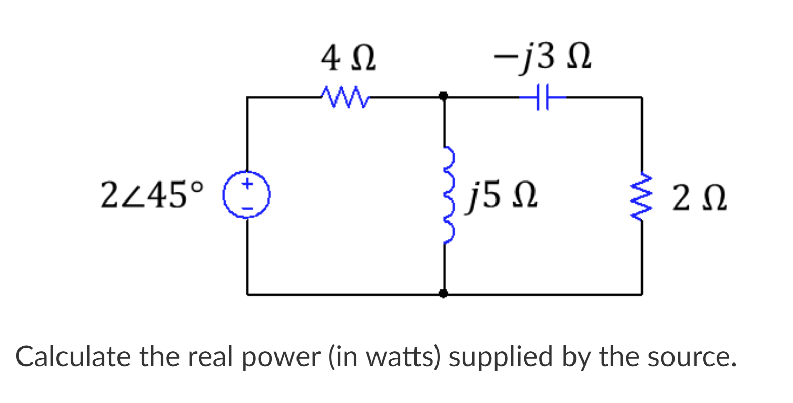 solved-calculate-the-real-power-in-watts-supplied-by-the-chegg