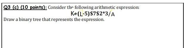 Solved Q3 (c) (10 points). Consider the following arithmetic | Chegg.com