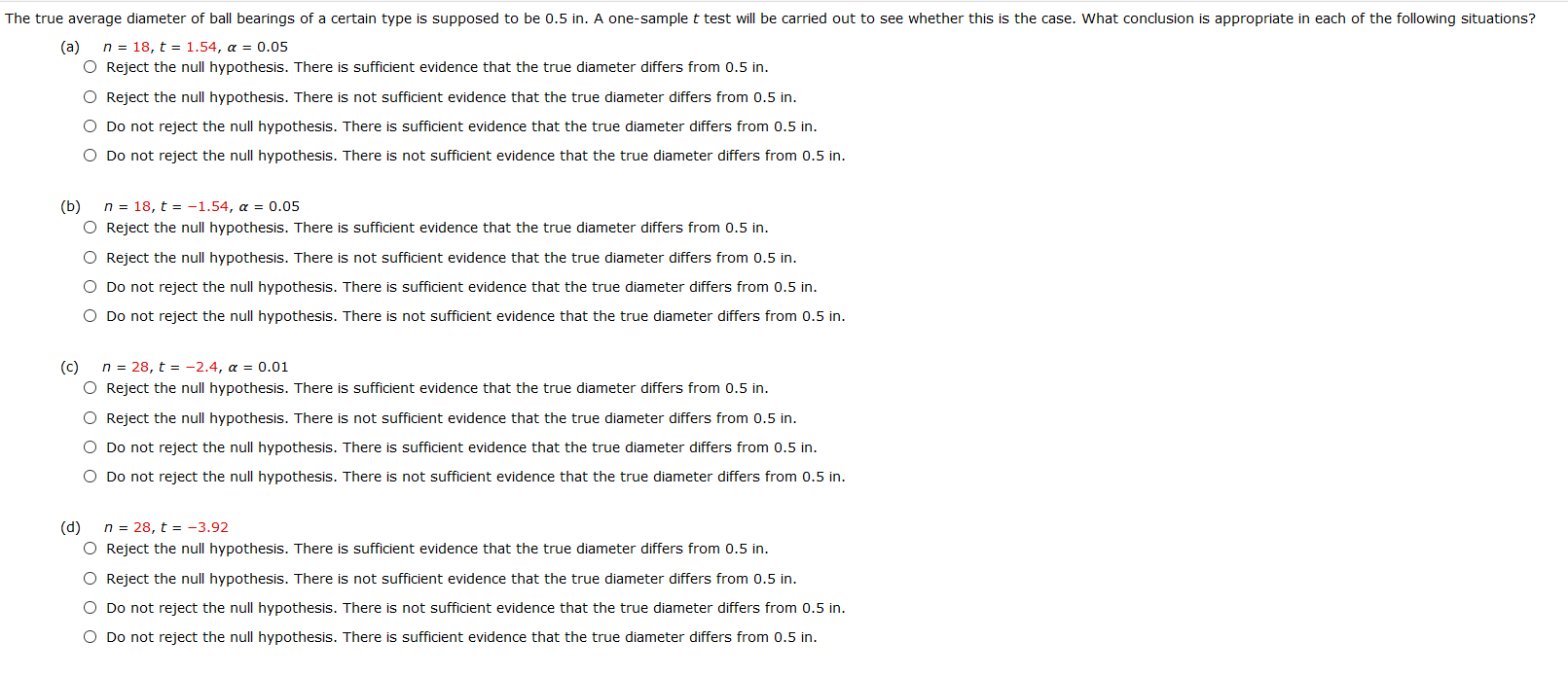 The True Average Diameter Of Ball Bearings Of A Chegg The True Average Diameter Of Ball Bearings Of A Chegg