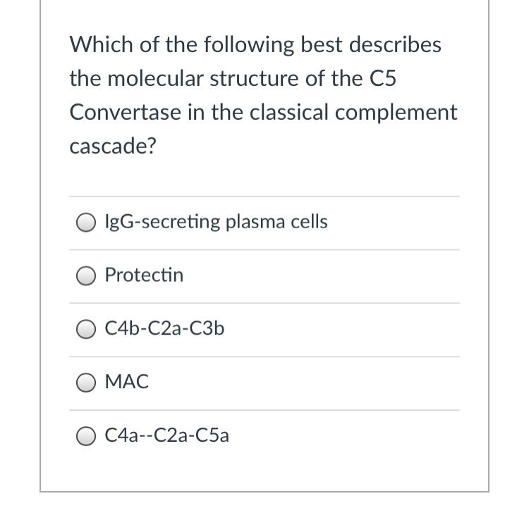 Solved Which of the following best describes the molecular | Chegg.com