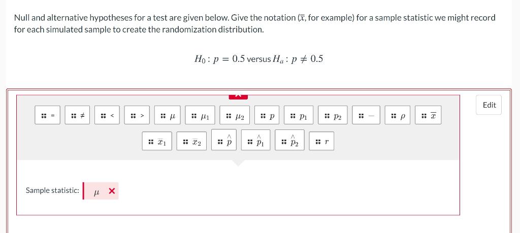 AP Statistics Notation Quiz Flashcards