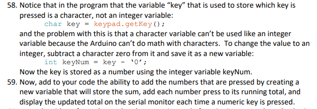 Solved #include const byte COLS = 4; //three columns char | Chegg.com