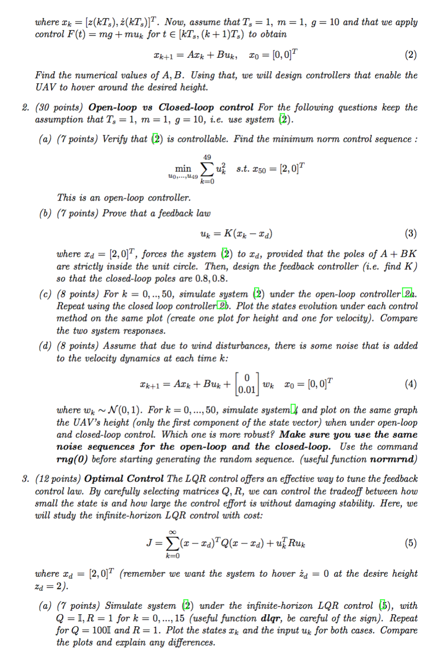 Problem 3(50 points).Make sure you include the | Chegg.com