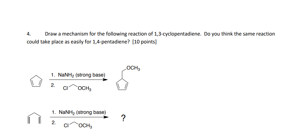 Solved 4. Draw a mechanism for the following reaction of | Chegg.com