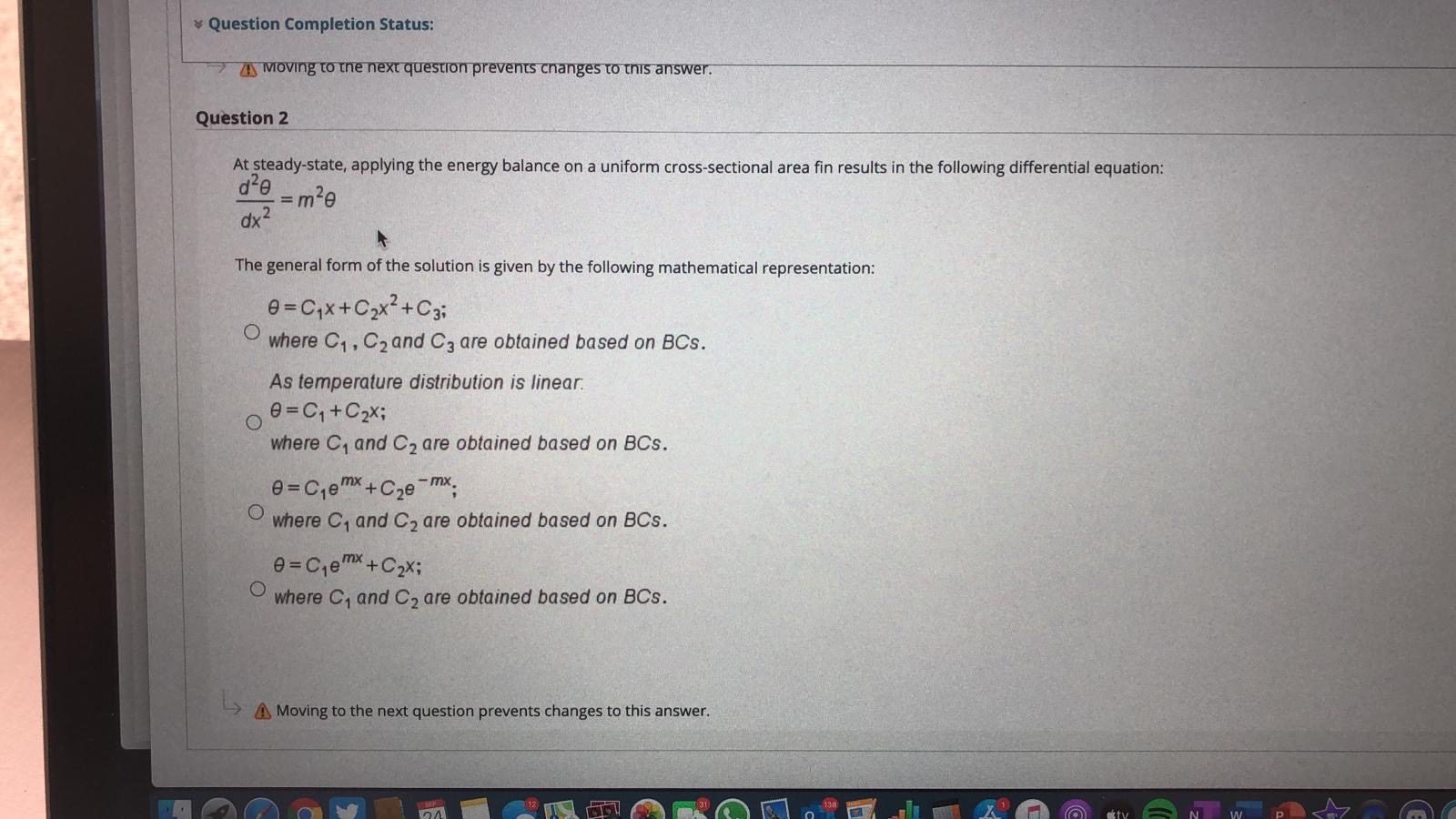 Solved Question Completion Status: 4 Moving to the next | Chegg.com