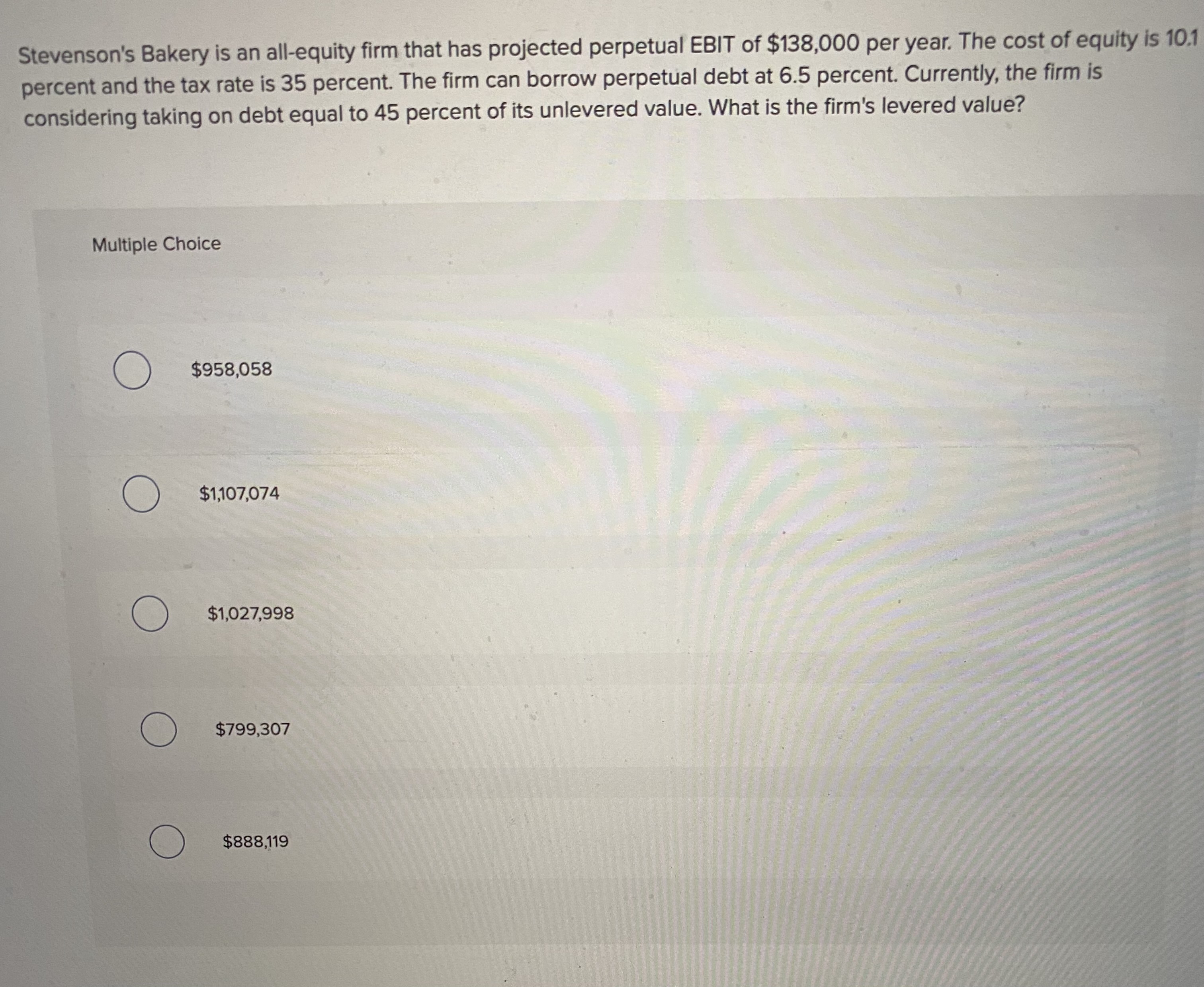 solved-stevenson-s-bakery-is-an-all-equity-firm-that-has-chegg