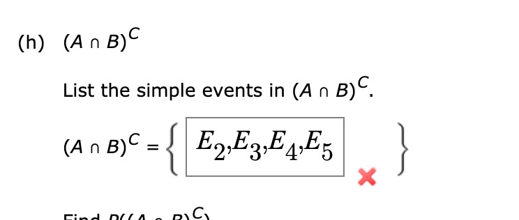 Solved An Experiment Can Result In One Of Five Equally | Chegg.com