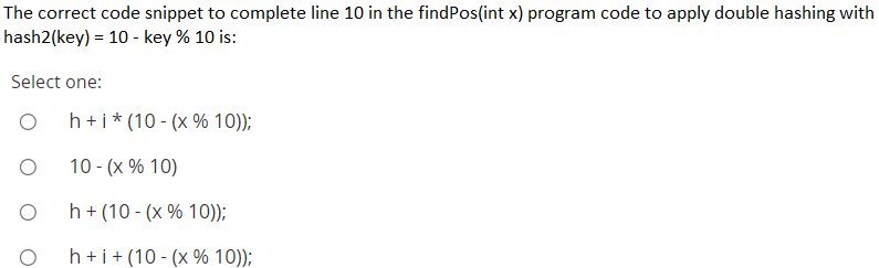 Solved Solve the following 4 data structure and algorithm | Chegg.com
