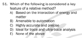 Solved 51. Which of the following is considered a key | Chegg.com
