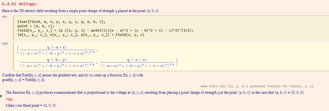 Solved Here Is The 3d Electric Field Resulting From A Sin Chegg Com