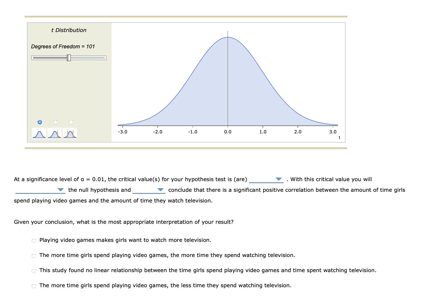 Solved 4. Hypothesis tests with the Pearson correlation "The